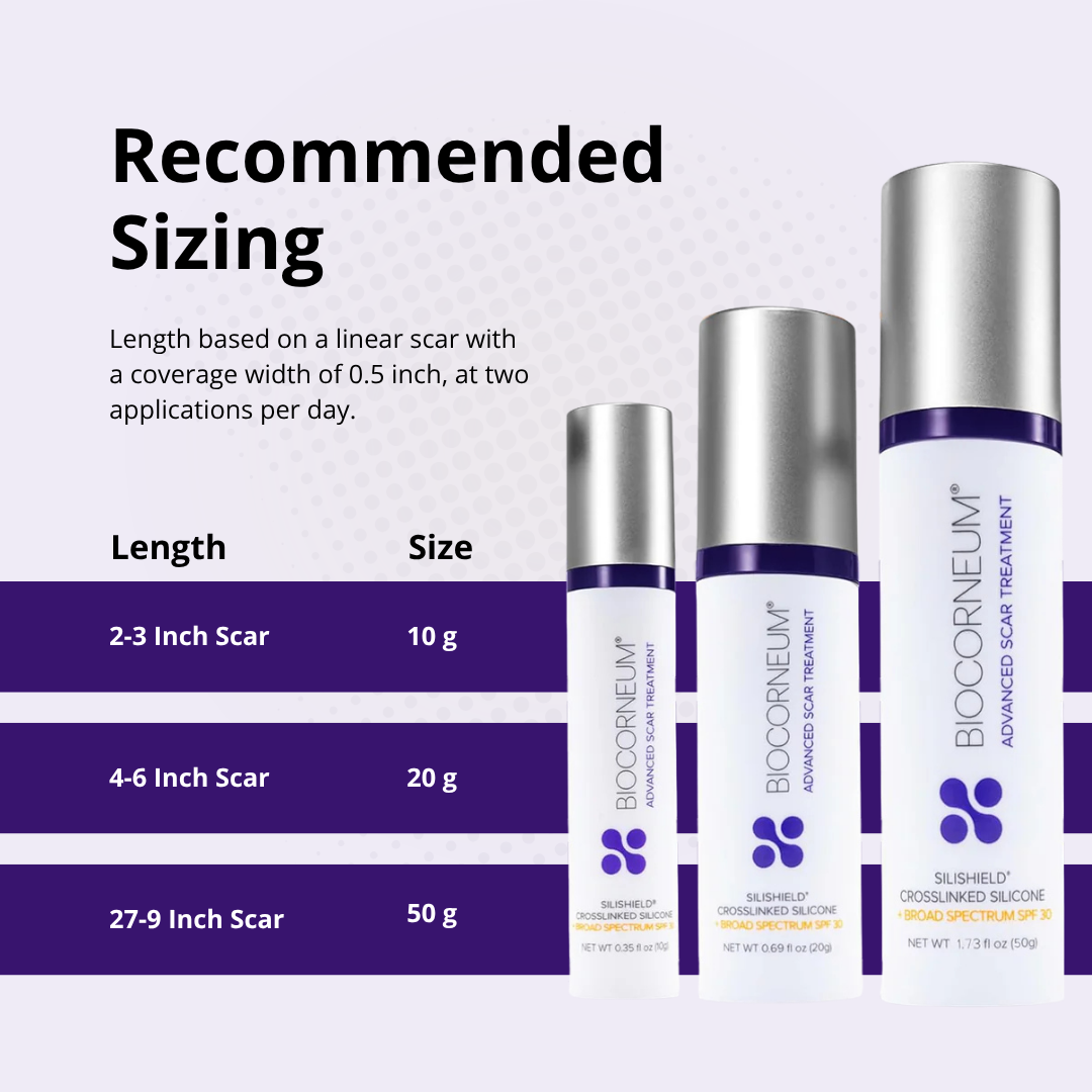 BIOCORNEUM® SiliShield Advanced Scar Gel with SPF 30