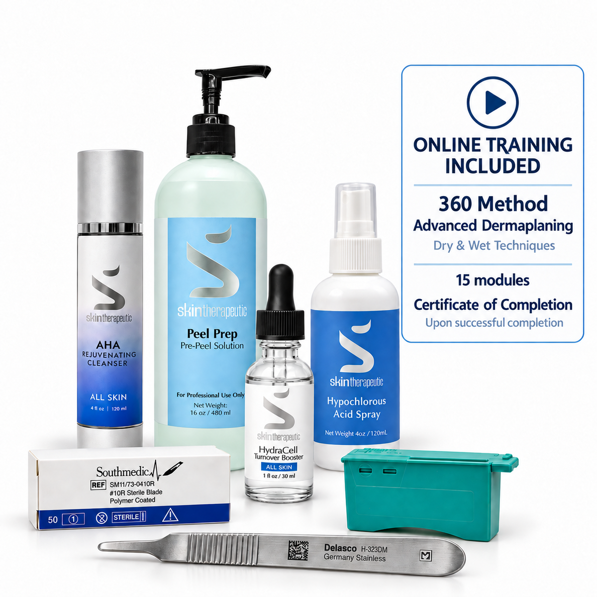 Dermaplaning Training and Starter Kit Bundle  - Southmedic
