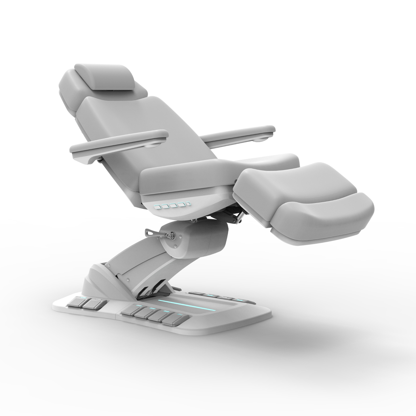 Silverfox Swivel Facial Bed with Handheld Remote and Foot Controls