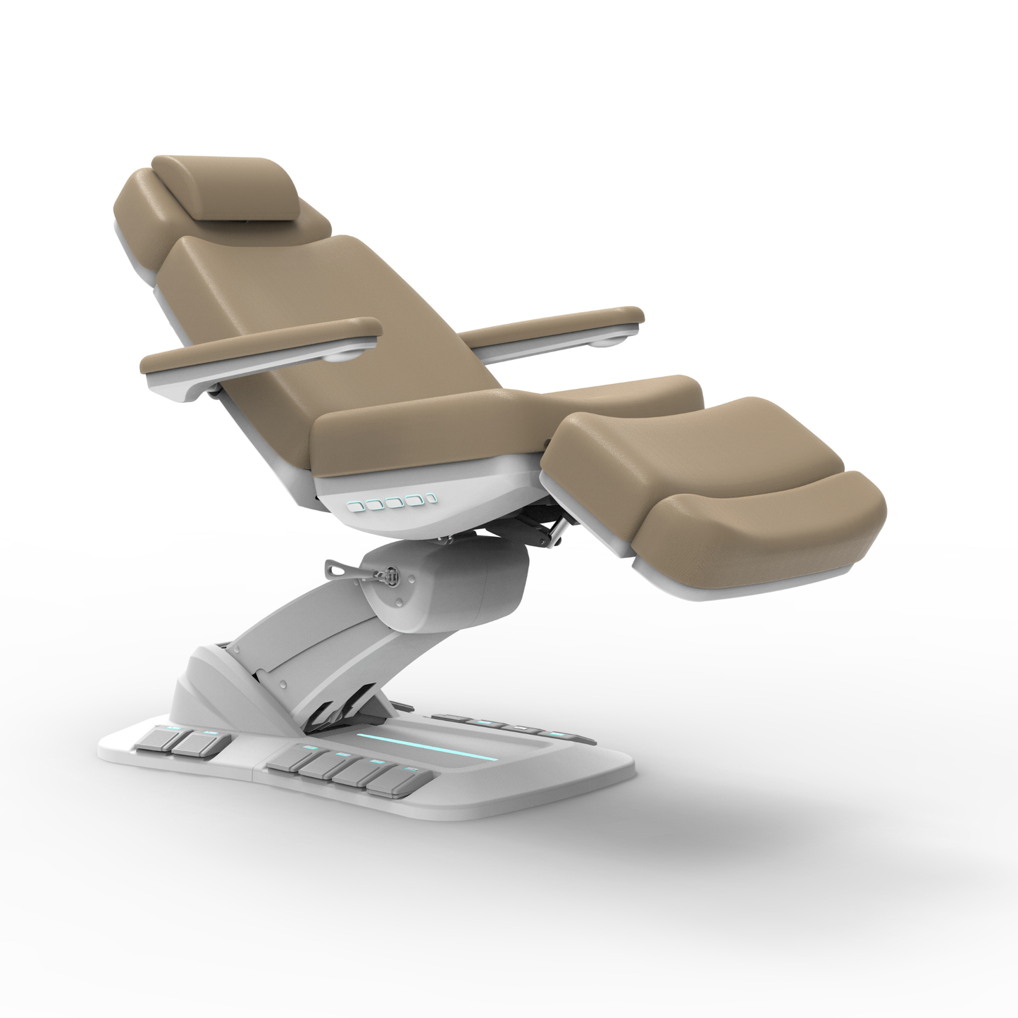 Silverfox Swivel Facial Bed with Handheld Remote and Foot Controls