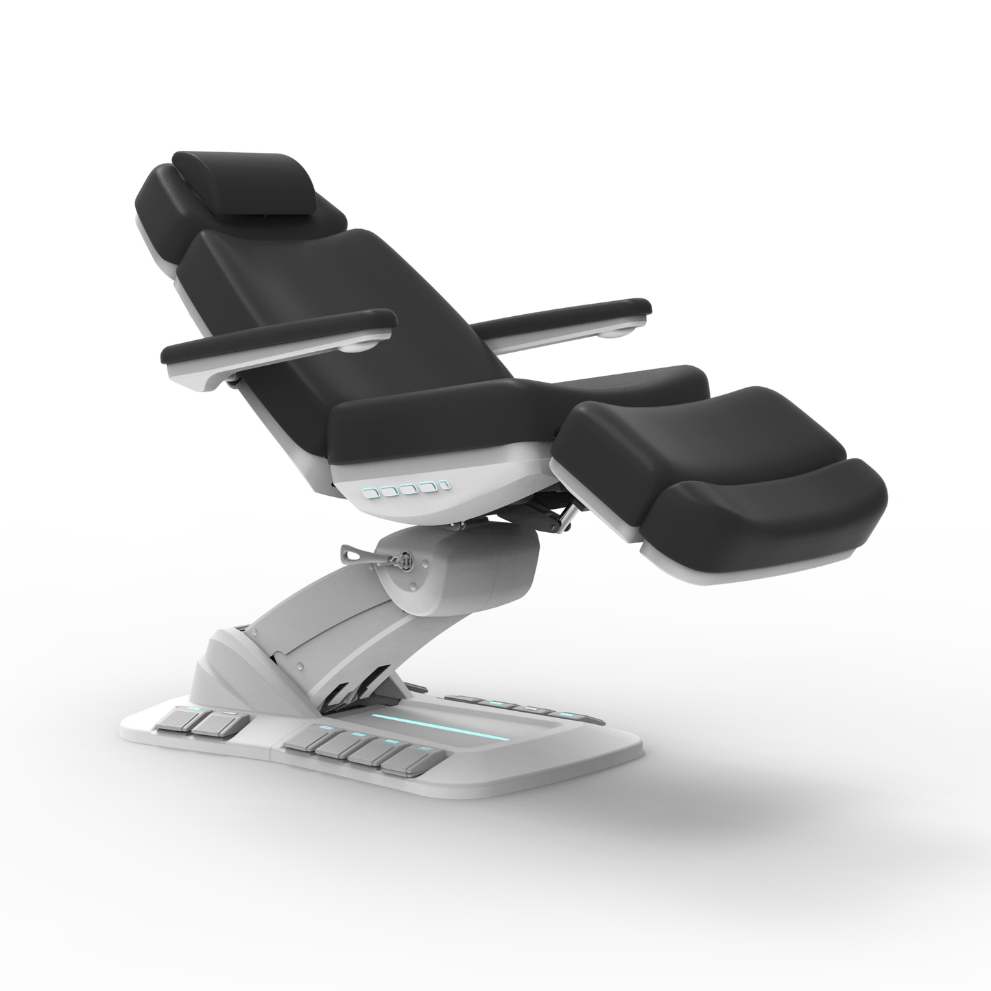 Silverfox Swivel Facial Bed with Handheld Remote and Foot Controls