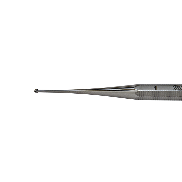 Miltex 40-57/1 Curette Excavator 5 in, Single-Ended, 1.5mm Diameter, Without Hole