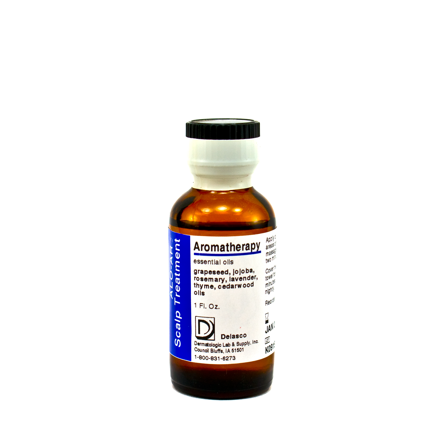 Delasco ALO ALO-AR Essential Oil Scalp Treatment, 1 oz