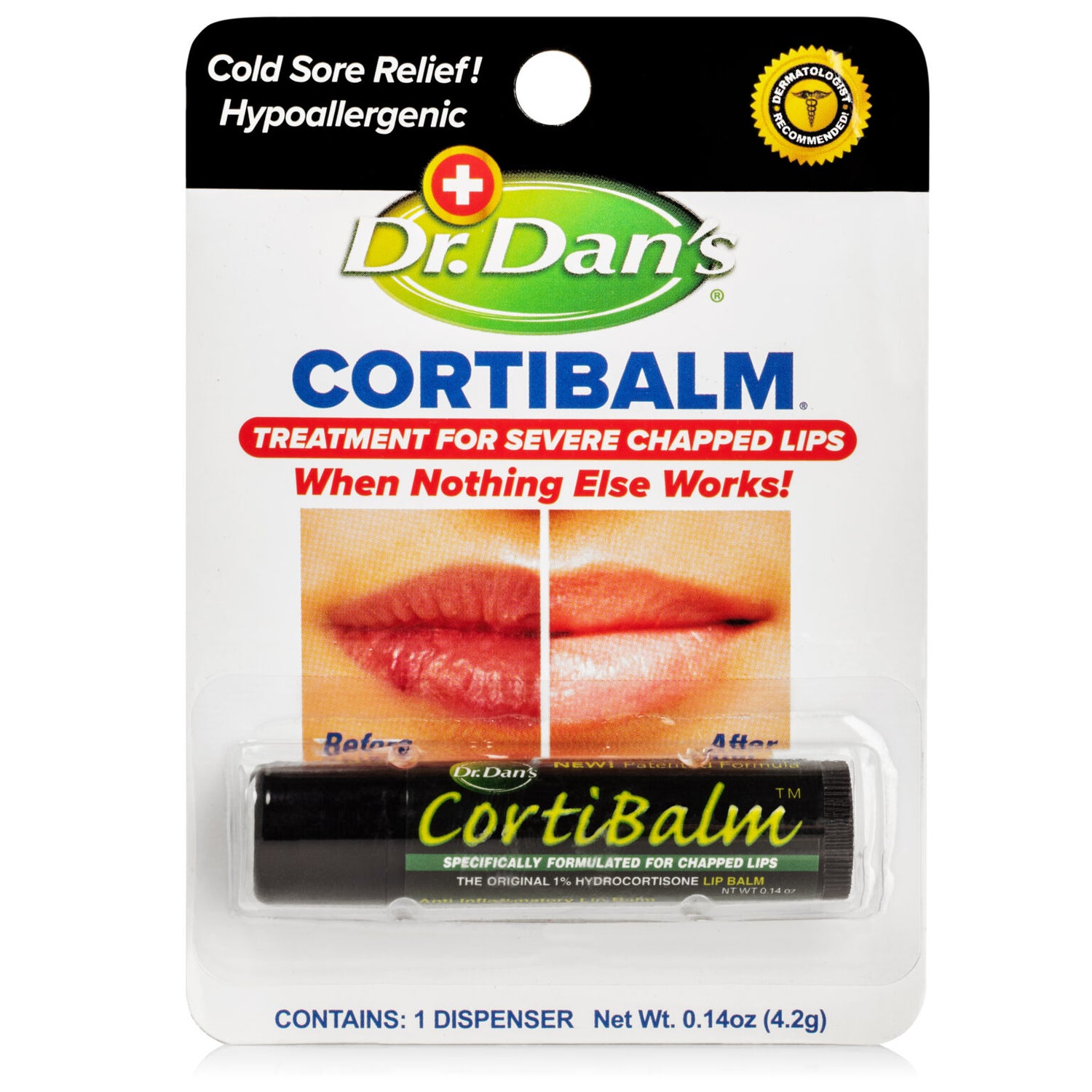 Dr. Dan's CortiBalm™ Medicated Lip Balm