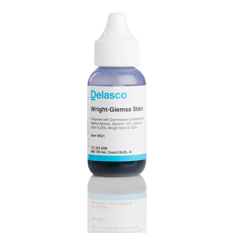 Delasco WG/1 Wright-Giemsa Stain 1 oz