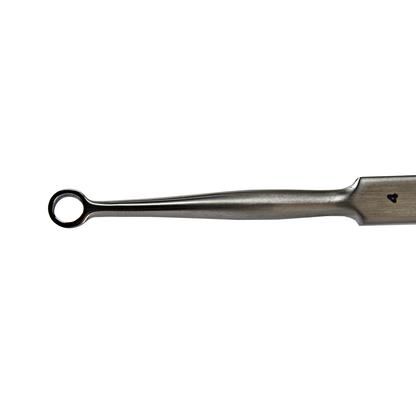 Delasco FCR-4 Fox Curette 5.5 in Straight 4mm Round