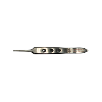 Dextra, Forceps, Bishop Harmon, 3 3/8 in 1 X 2 Teeth, with platform, Fenestrated