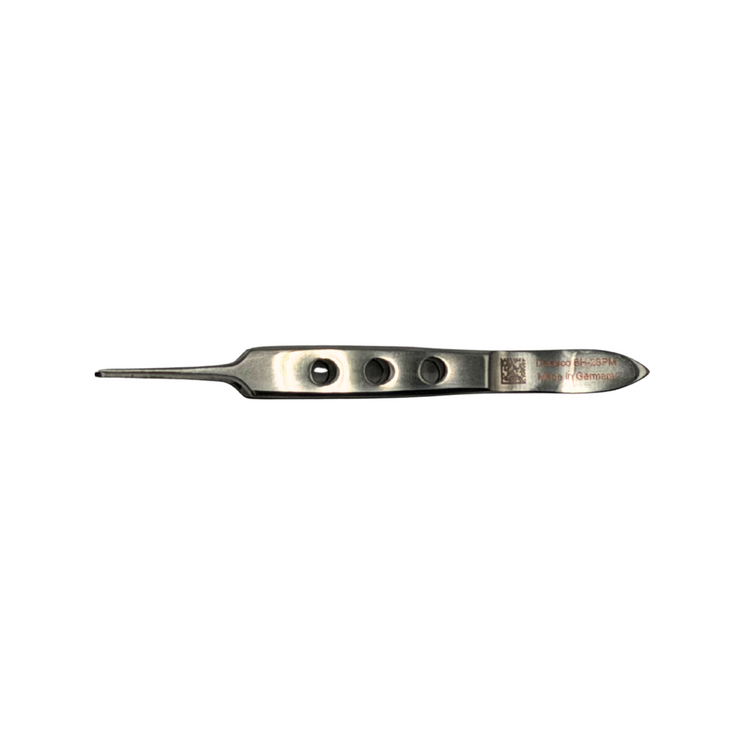Dextra, Forceps, Bishop Harmon, 3 3/8 in 1 X 2 Teeth, with platform, Fenestrated