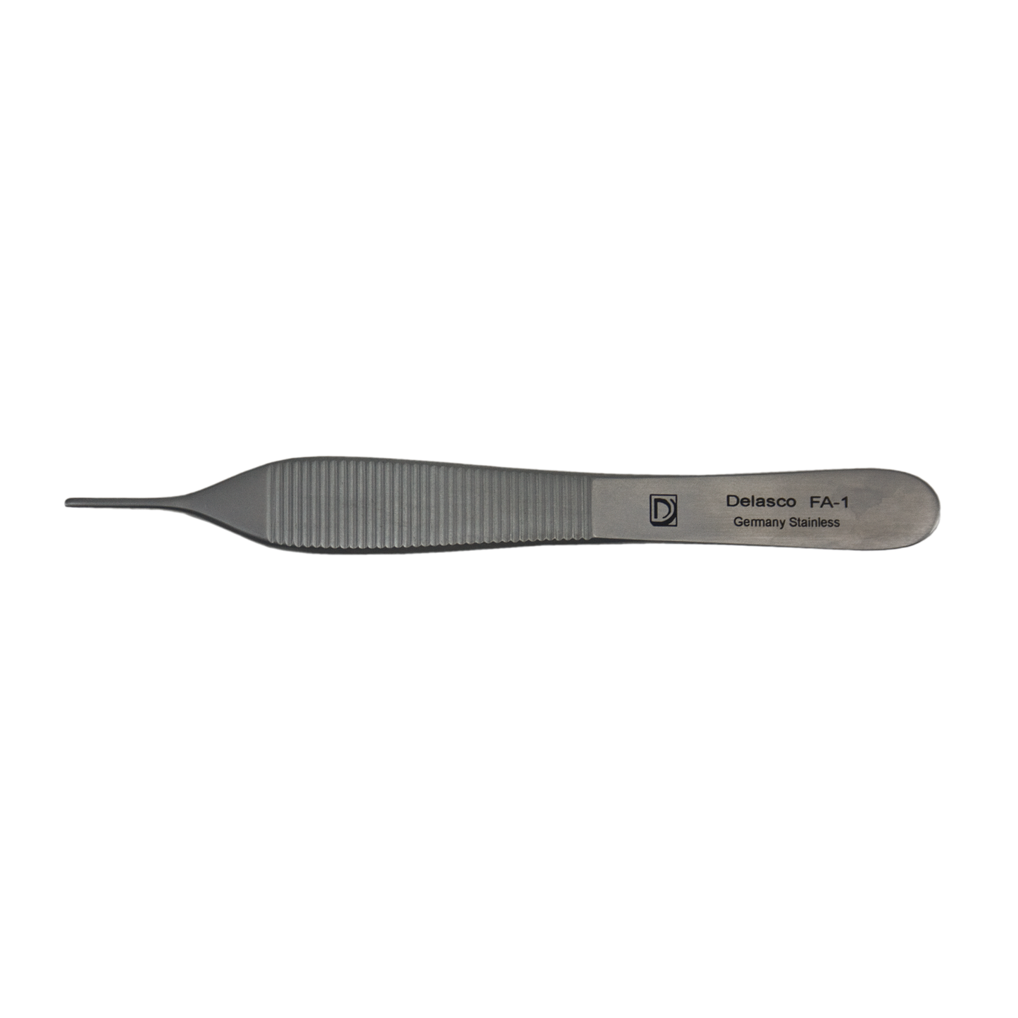 Delasco FA-1 Adson Forceps 4.75 in Straight 1.5mm Serrated