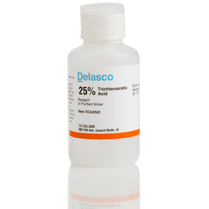 Delasco TCA/25/2 Trichloroacetic Acid 25% 2 oz