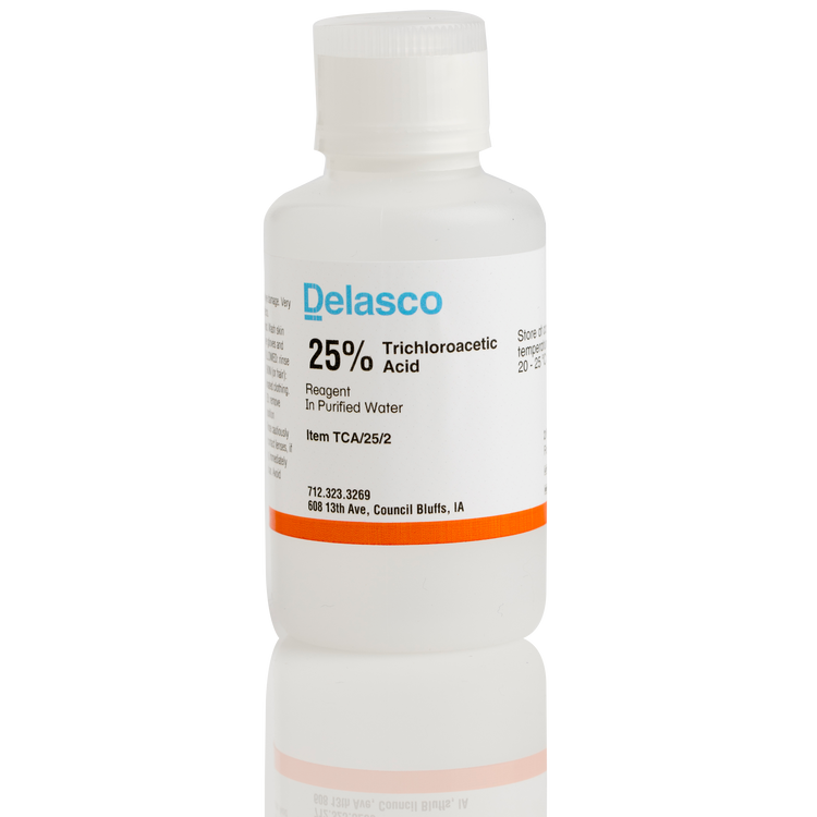 Delasco TCA/25/2 Trichloroacetic Acid 25% 2 oz
