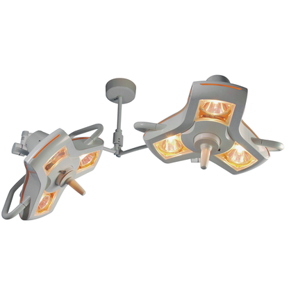 Burton Medical A103DC AIM-100 Minor Surgery Halogen Light, 220 Volt, Double Ceiling Mount