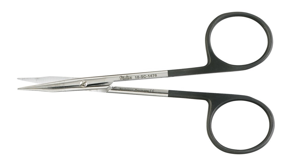 Miltex 18-SC-1476 Stevens Tenotomy Supercut Scissors, 4.5 in, Curved with Blunt Tips