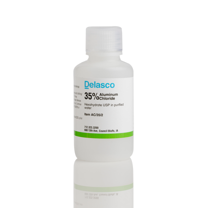 Delasco AC/35/2 Aluminum Chloride 35% in Water 2 oz
