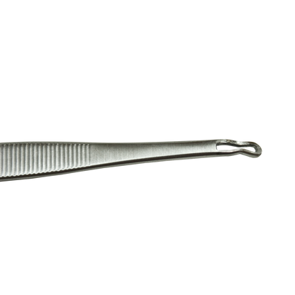 Delasco CE-12 Schamberg comedone extractor, regular, 1 pinched end, 1 squared end