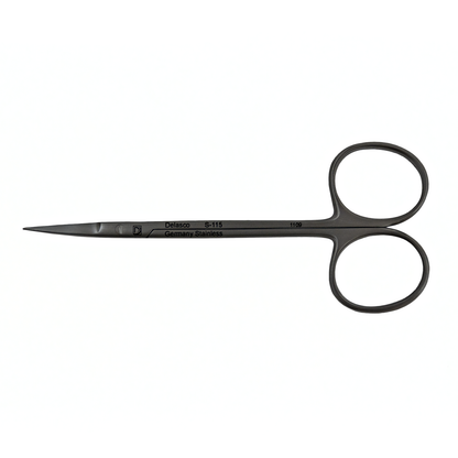 Delasco S-115 Iris Scissors 4 in Straight 20mm Sharp/Sharp
