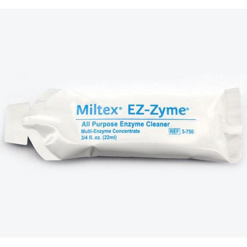 Miltex 3-750 EZ-Zyme Enzyme Cleaner, Box of 32 packets