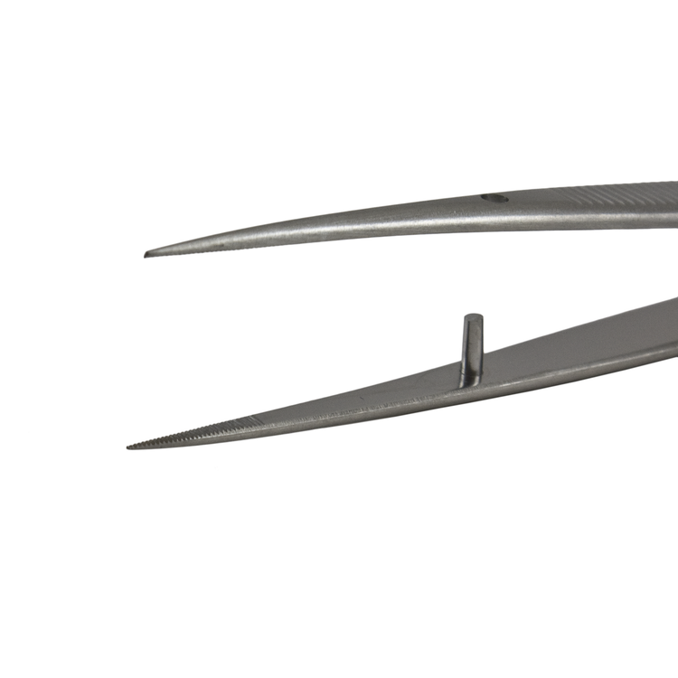 Delasco SF-17 Splinter Forceps, 3 1/2", Serrated