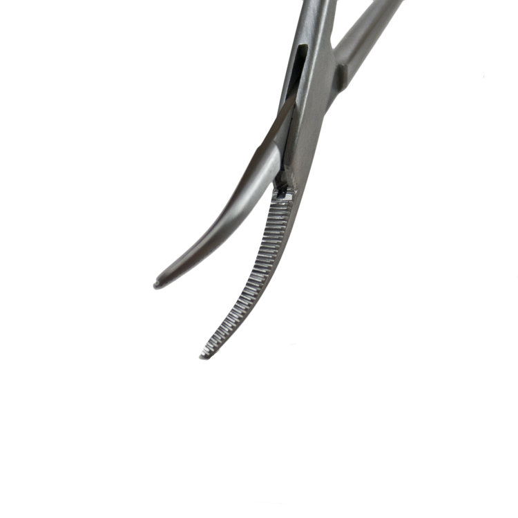 Delasco H-140 Halsted Mosquito Hemostat 5", Curved, Standard