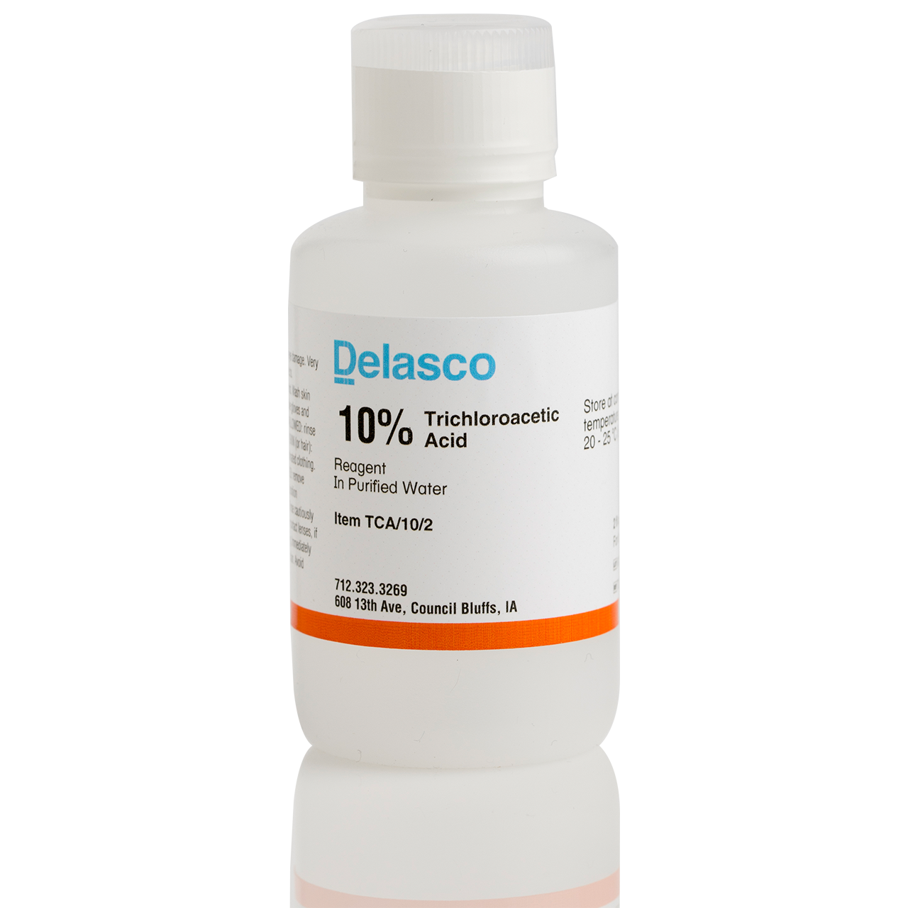 Delasco TCA/10/2 Trichloroacetic Acid 10% 2 oz