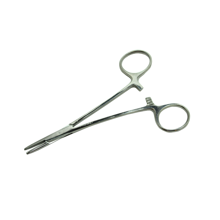 Delasco SS65 Needle Holder, Webster, 5", Smooth, Disposable, Sterile, Pack of 10
