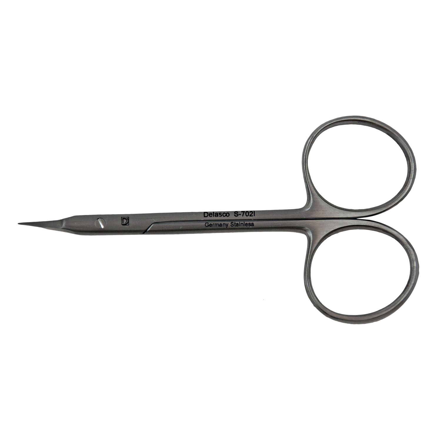 Delasco S-702I Gradle/Iris Scissors 3.75 in Curved 15mm Sharp/Sharp