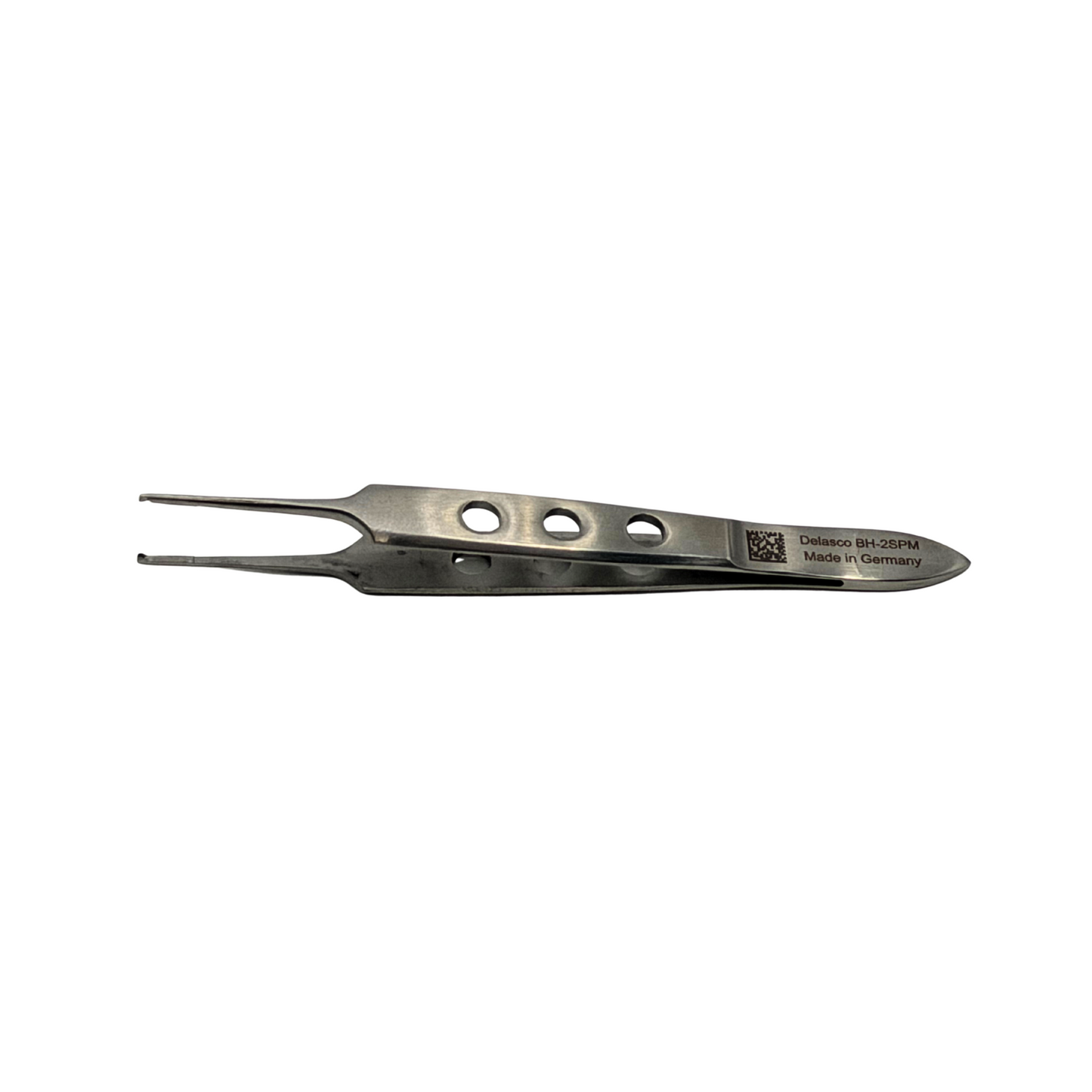 Dextra, Forceps, Bishop Harmon, 3 3/8 in 1 X 2 Teeth, with platform, Fenestrated