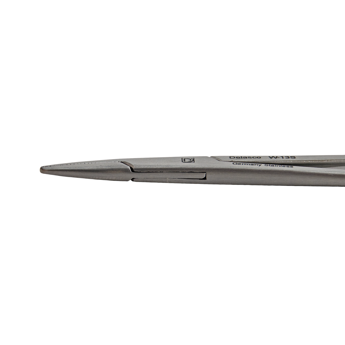 Delasco W-13S Webster Needle Holder 5 in Straight, Serrated