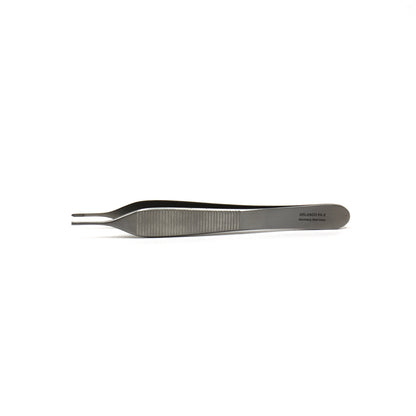 Delasco FA-2 Adson Forceps 4.75 in Straight 1.5mm 1x2 Teeth