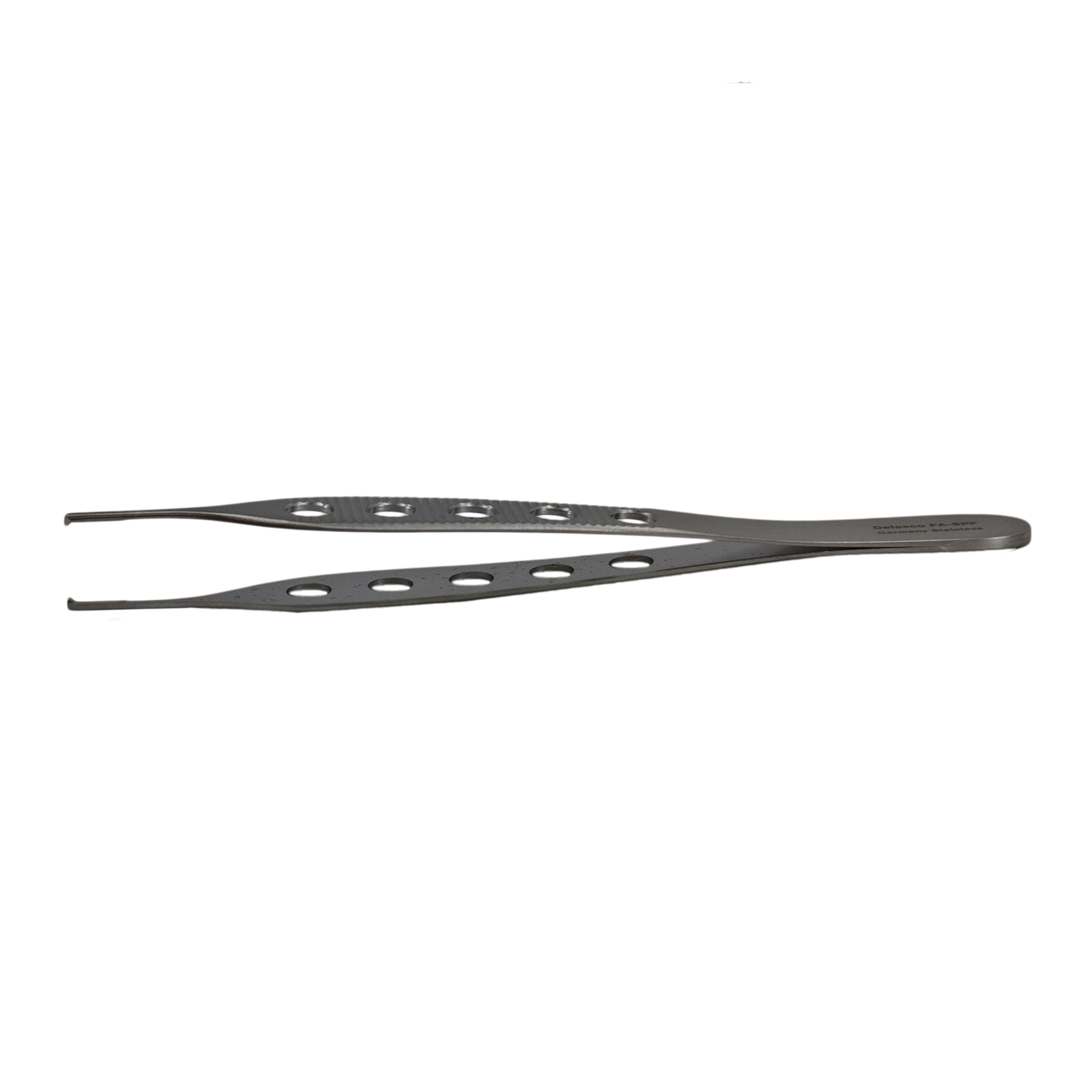 Delasco FA-SPF Adson Forceps 4.75 in Straight 1.5 Mm 1x2 Teeth W/Platform