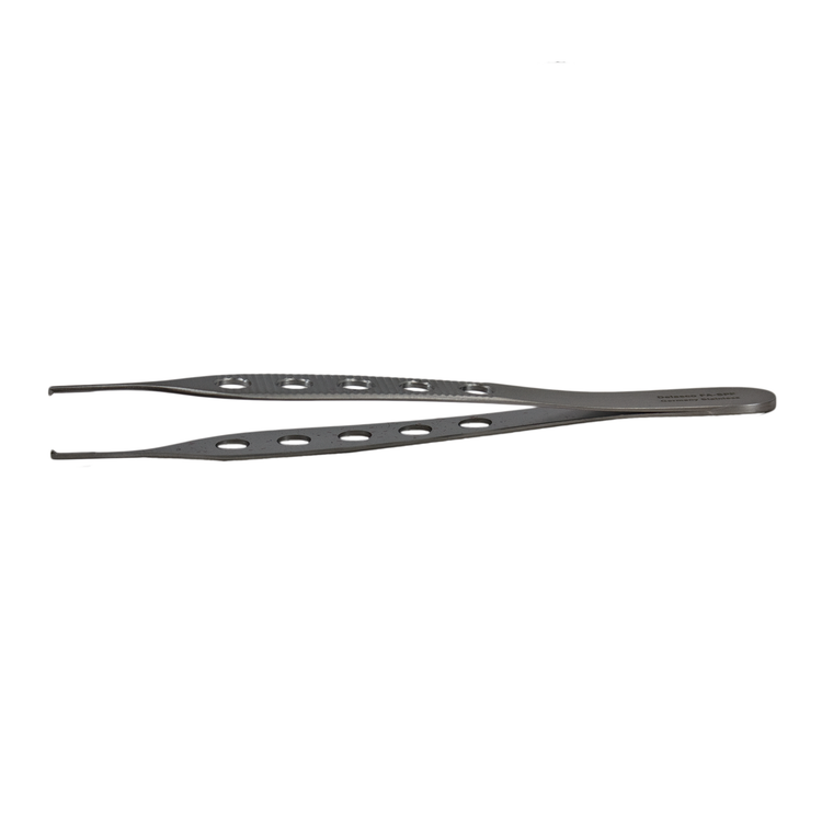 Delasco FA-SPF Adson Forceps 4.75 in Straight 1.5 Mm 1x2 Teeth W/Platform