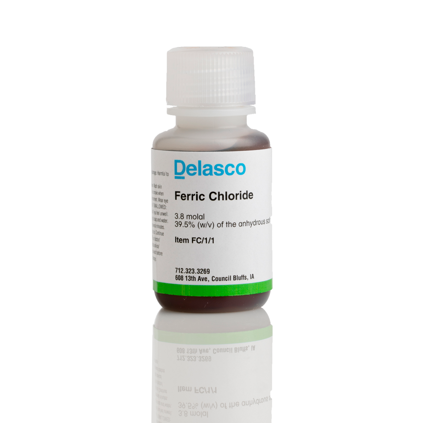 Delasco FC/1/1 Ferric Chloride 3.8 molal 1 oz