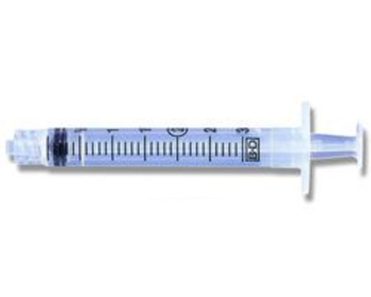 BD 309657 3 ml Luer Lock Tip Syringe