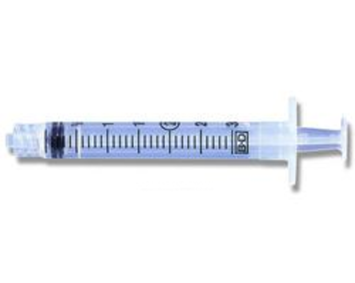 BD 3 ml Luer Lock Tip Syringe - Delasco - Delasco