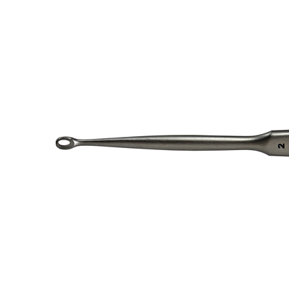 Delasco FC-2 Fox Curette 5.5 in Straight 2mm X 2.9mm Oval