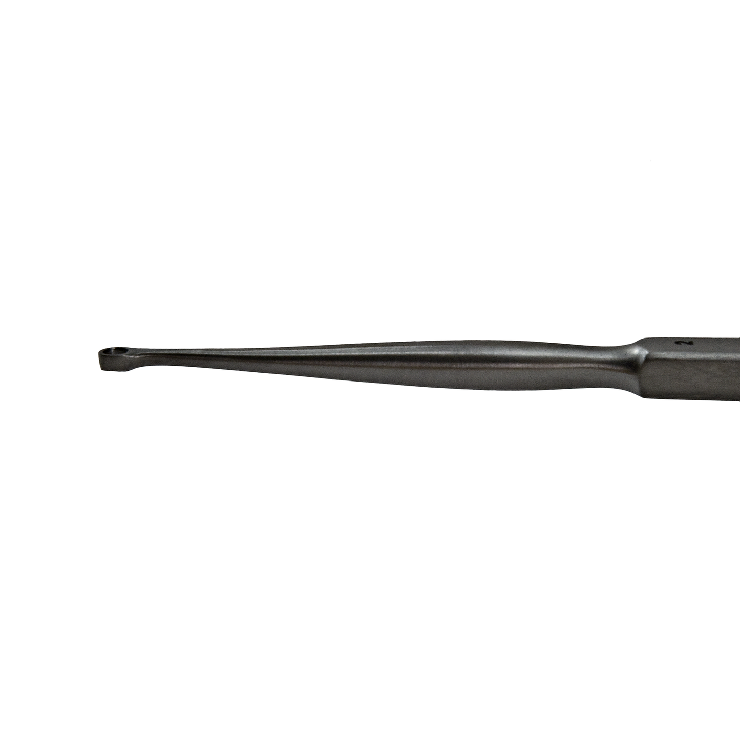 Delasco FCR-2 Fox Curette 5.5 in Straight 2mm Round