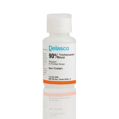 Delasco TCA/90/1 Trichloroacetic Acid 90% 1 oz