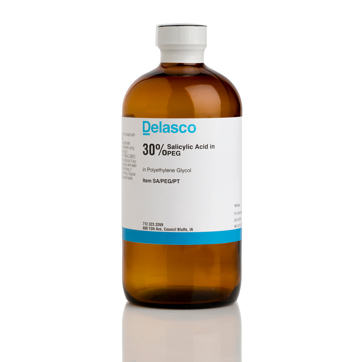 Delasco SA/PEG/PT Salicylic Acid 30% in PEG (Polyethylene Glycol) pint