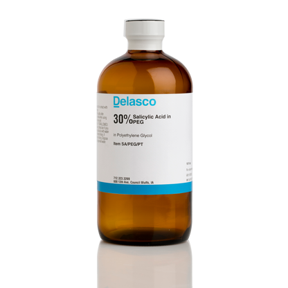 Delasco SA/PEG/PT Salicylic Acid 30% in PEG (Polyethylene Glycol) pint