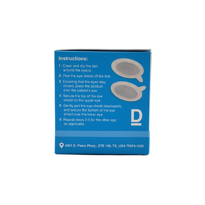 Delasco IPL Eye Shields - FDA Class 1 Eye Protection for IPL and LED Procedures 100/Box (50 pair)