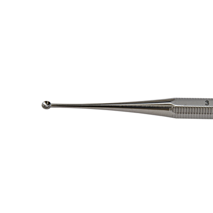 Miltex 40-58/3 Curette Excavator 5 in, Single-Ended, 2.5mm Diameter, With Hole