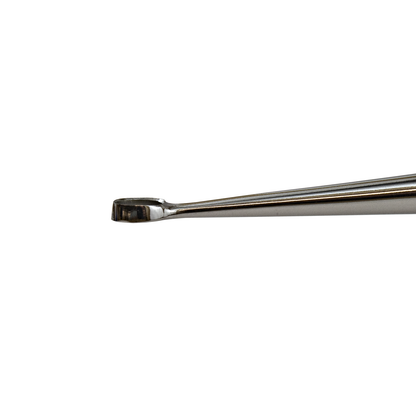 Piffard Dermal Curette, 6.25", Straight, Size 2, Sharp, by Miltex