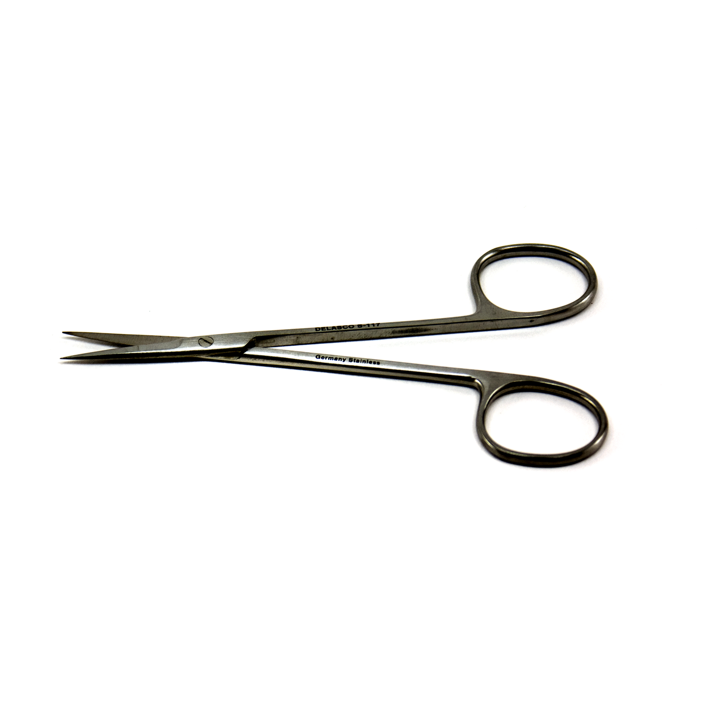 Delasco S-117 Iris Scissors 4.5 in Straight 25mm Sharp/Sharp