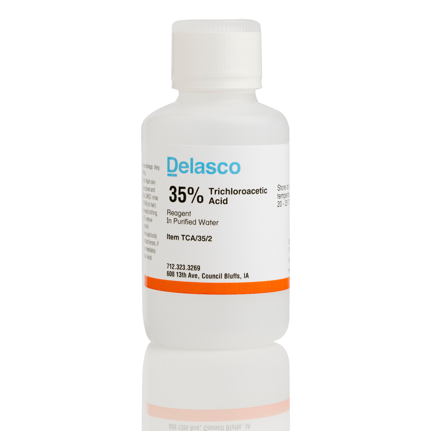 Delasco TCA/35/2 Trichloroacetic Acid 35% 2 oz