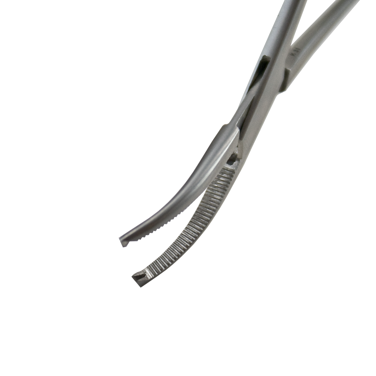 Delasco H-116 Hartman Mosquito Hemostat 3 3/4", 1x2 Teeth, Curved