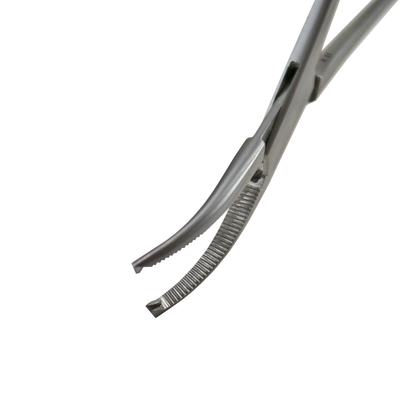 Delasco H-116 Hartman Mosquito Hemostat 3 3/4", 1x2 Teeth, Curved