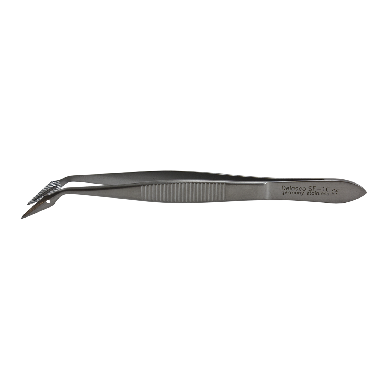 Delasco SF-16 Carmalt Splinter Forceps, 4 1/4", Curved