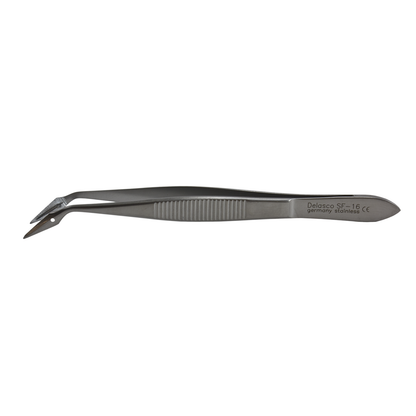 Delasco SF-16 Carmalt Splinter Forceps, 4 1/4", Curved