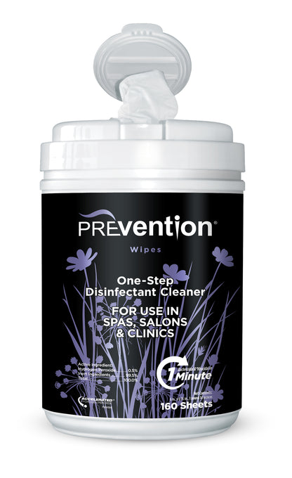 Prevention One-Step Disinfectant Cleaner Wipes