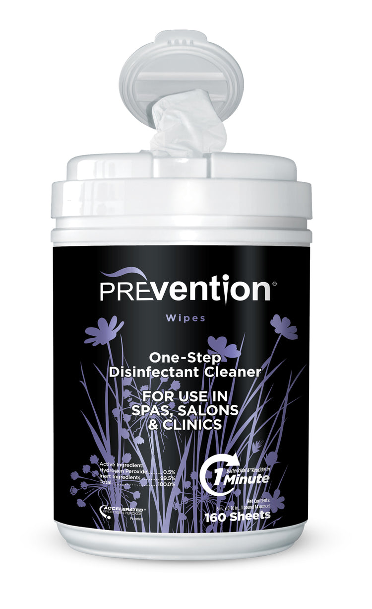 Prevention One-Step Disinfectant Cleaner Wipes